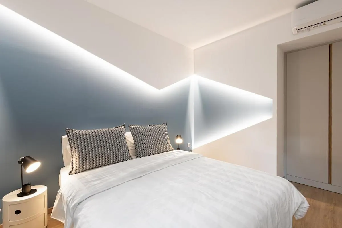 Lägenhet Innovative 2-Br Futuristic Flat In Ladadika Thessaloníki