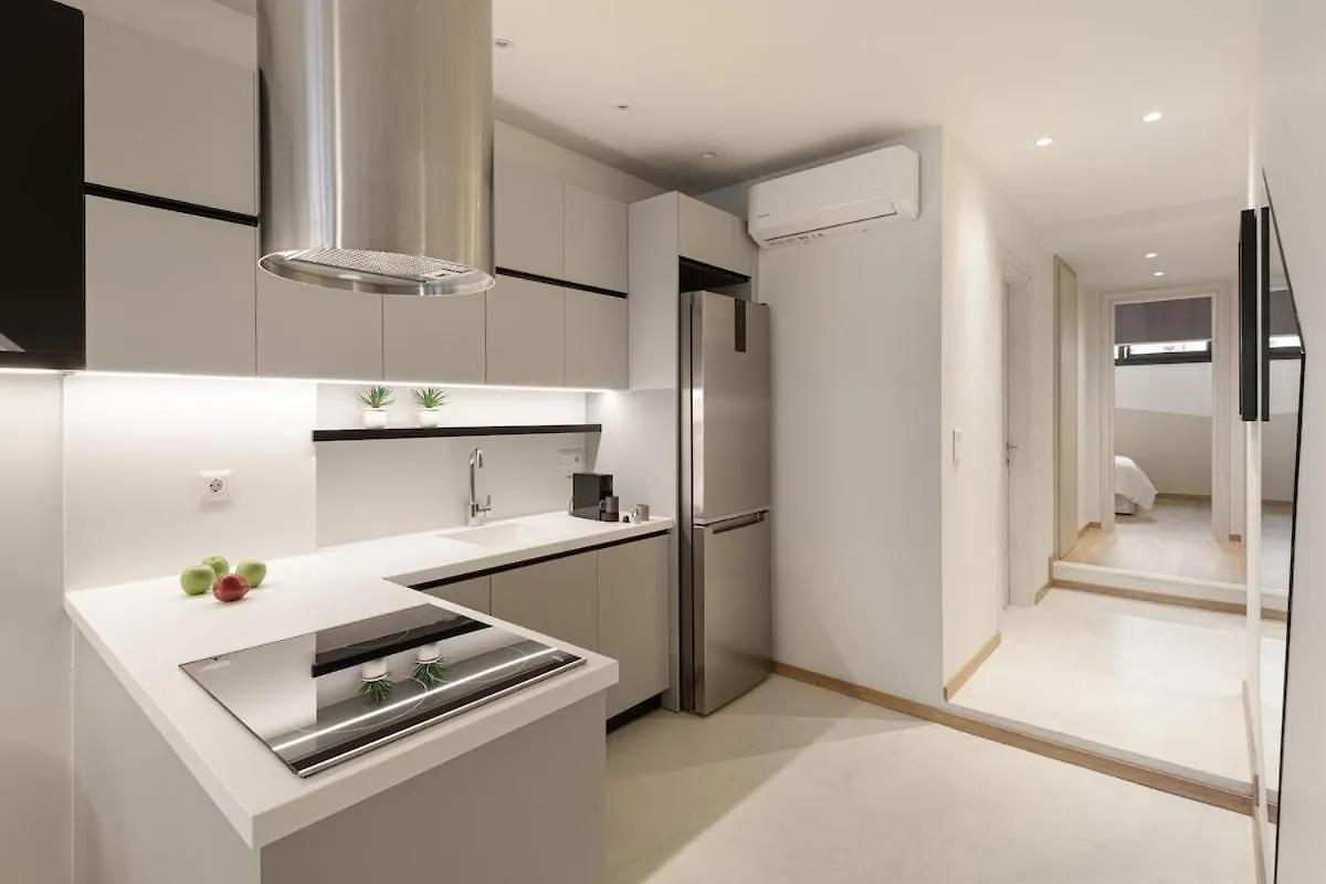 Lägenhet Innovative 2-Br Futuristic Flat In Ladadika Thessaloníki