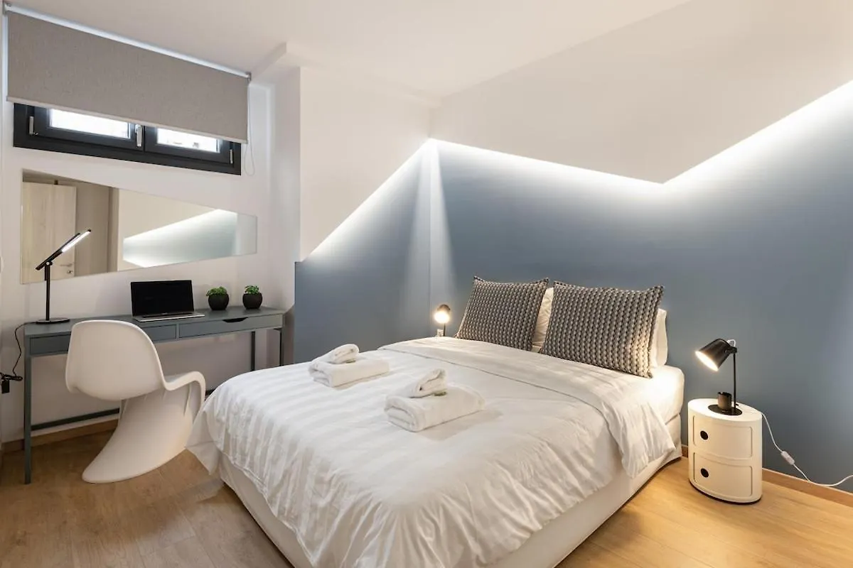 Lägenhet Innovative 2-Br Futuristic Flat In Ladadika Thessaloníki Grekland